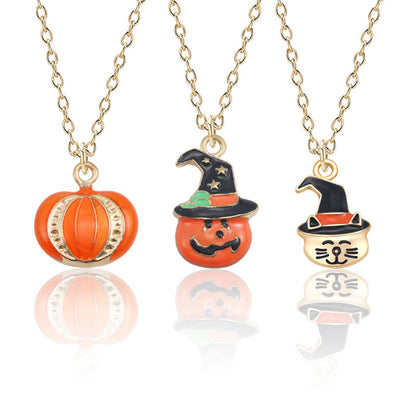 Cute Pumpkin Necklace - A Trust Market