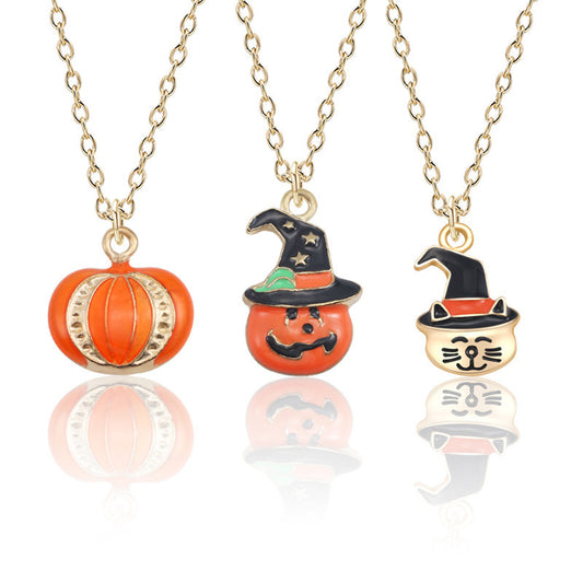 Cute Pumpkin Necklace - A Trust Market