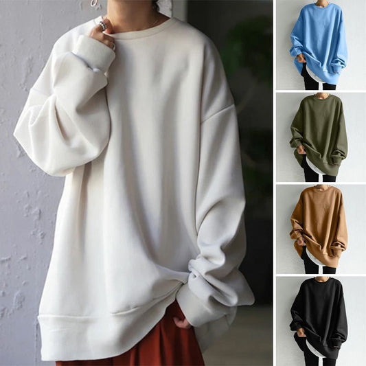 Fantastic Pullover Round Neck Loose Sweater