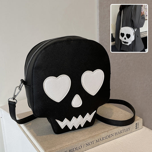 Cute Halloween Skull Cross Body Bag With Love Eyes - A Trust Market