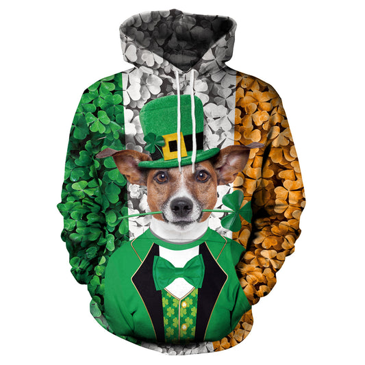 Funny St. Patrick's Day Hoodies ☘️🐶