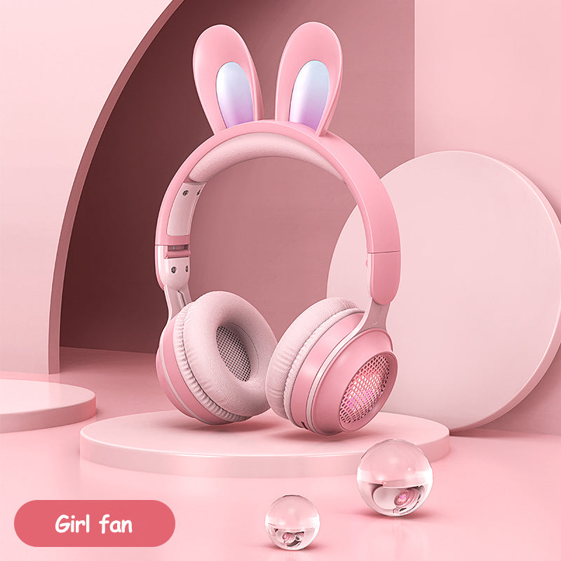 Very Cute Rabbit Ear Wireless Headphones