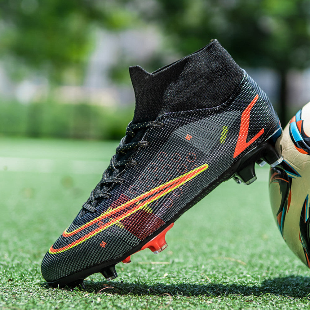 High Top  Soccer/Football Boots For natural or Artificial Turf