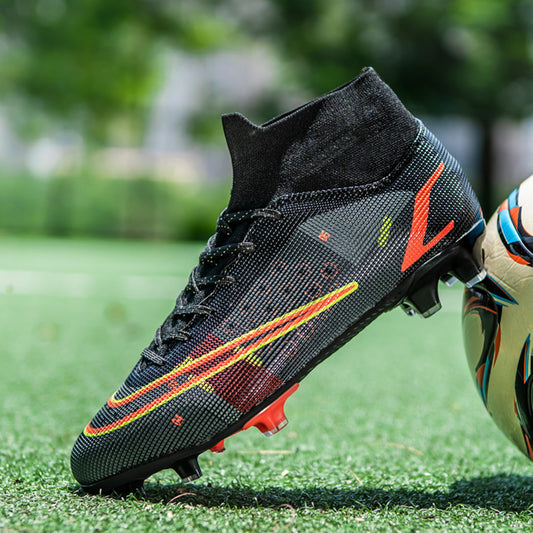 High Top  Soccer/Football Boots For natural or Artificial Turf