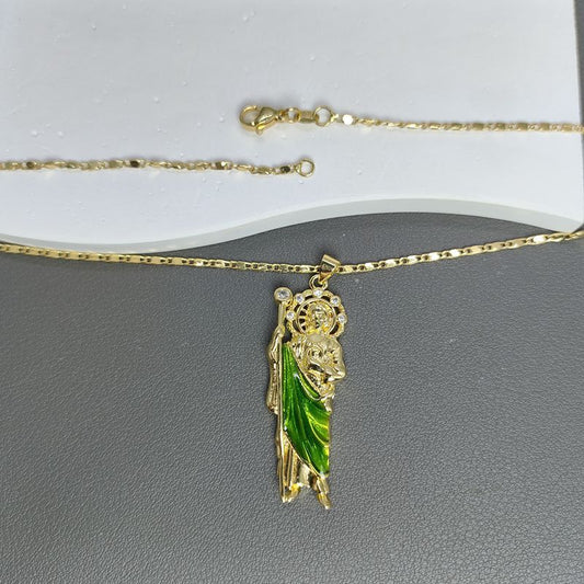 Fashion Religious St Jude Necklace