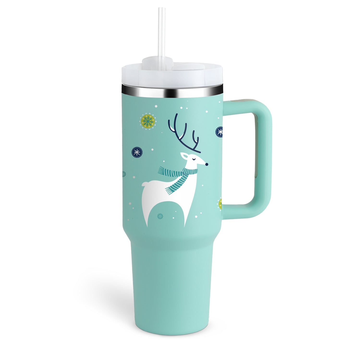 40Oz Stainless Steel Mug With Lid Tapered