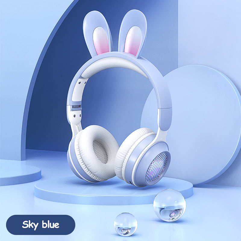 Very Cute Rabbit Ear Wireless Headphones