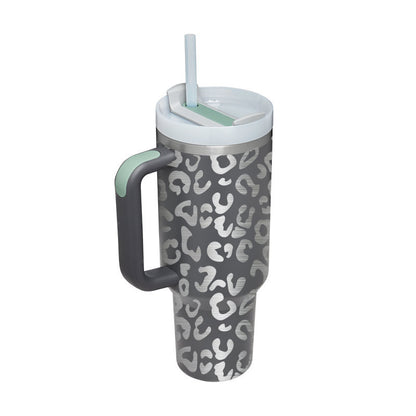 40Oz Stainless Steel Mug With Lid Tapered