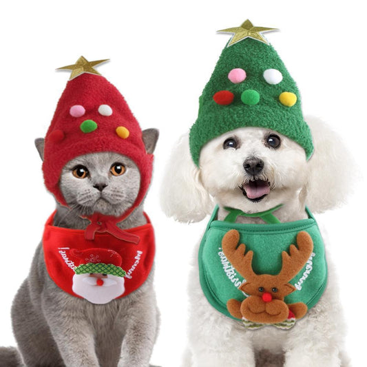 Pet Hat Christmas Tree Shape (Sale 🚨)