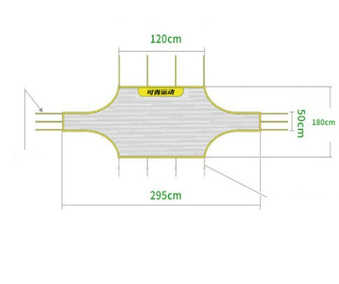 Football / Soccer Rebound Training Net For Shooting Practice