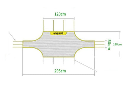 Football / Soccer Rebound Training Net For Shooting Practice