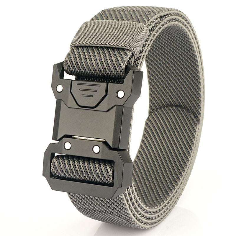 New Quick Release Buckle Braided Elastic Belt - A Trust Market