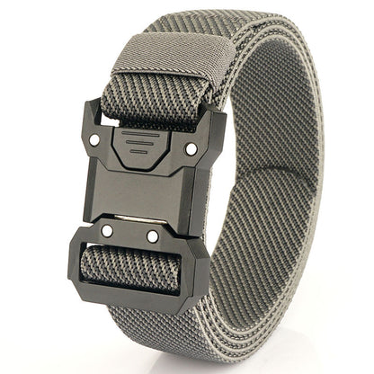 New Quick Release Buckle Braided Elastic Belt - A Trust Market
