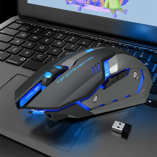 Great Silent Gaming Mouse With Wireless Charging