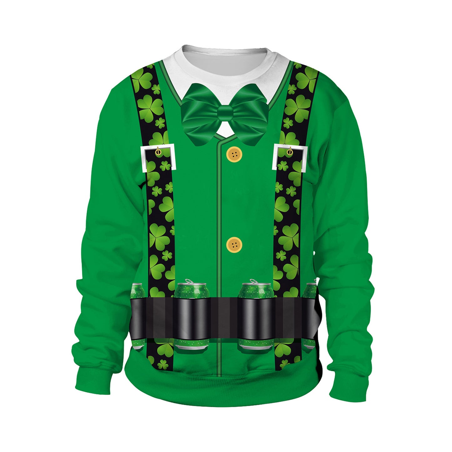Funny St. Patrick's Day Sweater For Men ☘️👕