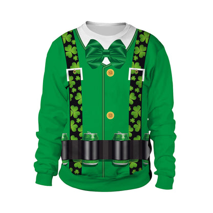 Funny St. Patrick's Day Sweater For Men ☘️👕