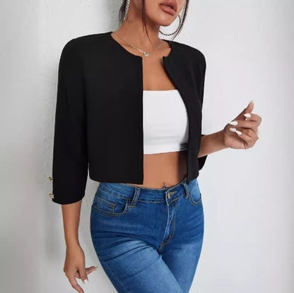 Fantastic Slit Bomber Jacket
