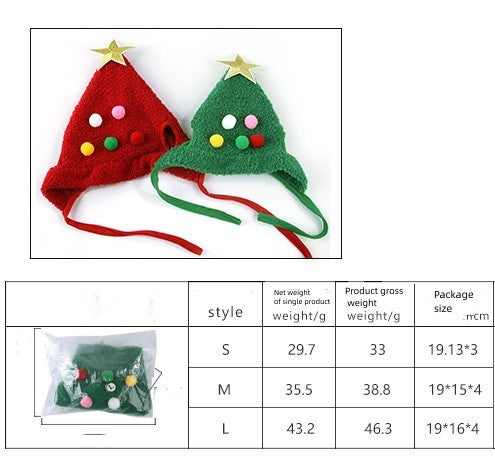 Pet Hat Christmas Tree Shape (Sale 🚨)