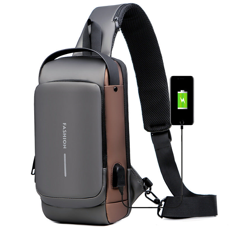 Great Anti-theft Chest Bag With Password 🎒🔑🏍️
