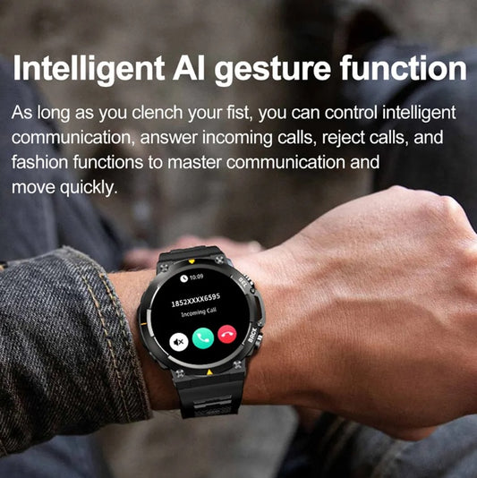 Great Big Screen Smartwatch AMOLED 1.43 inch for Sports And Your Routine - A Trust Market
