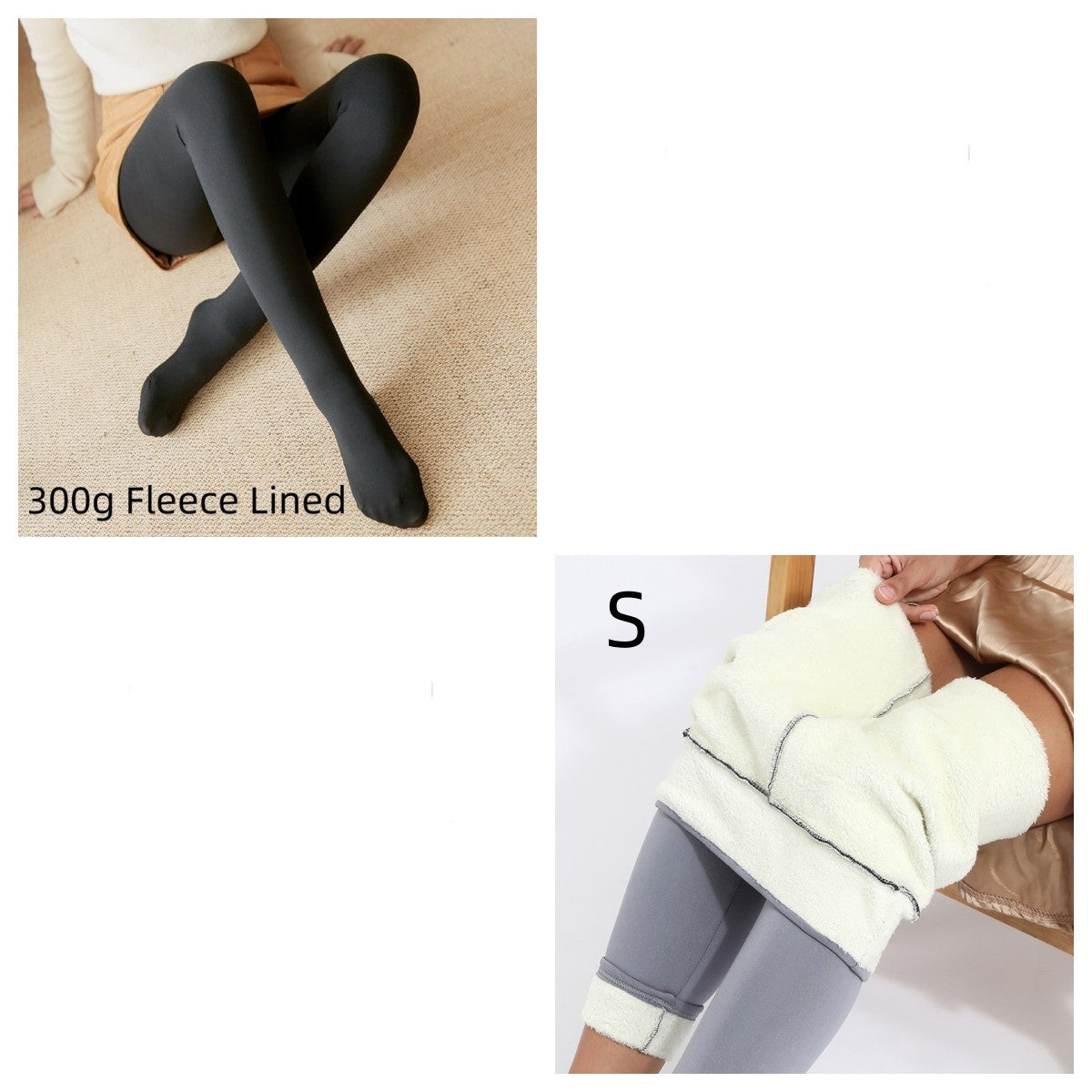 Wonderful Fleece-lined Thickened Sheer Tights Leggings