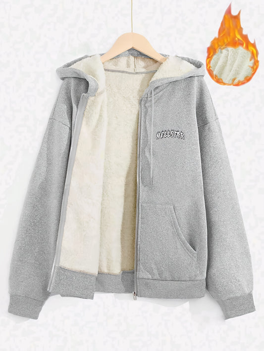 Casual Polyester Hoodie For Women. All-Season Warmth 🧥