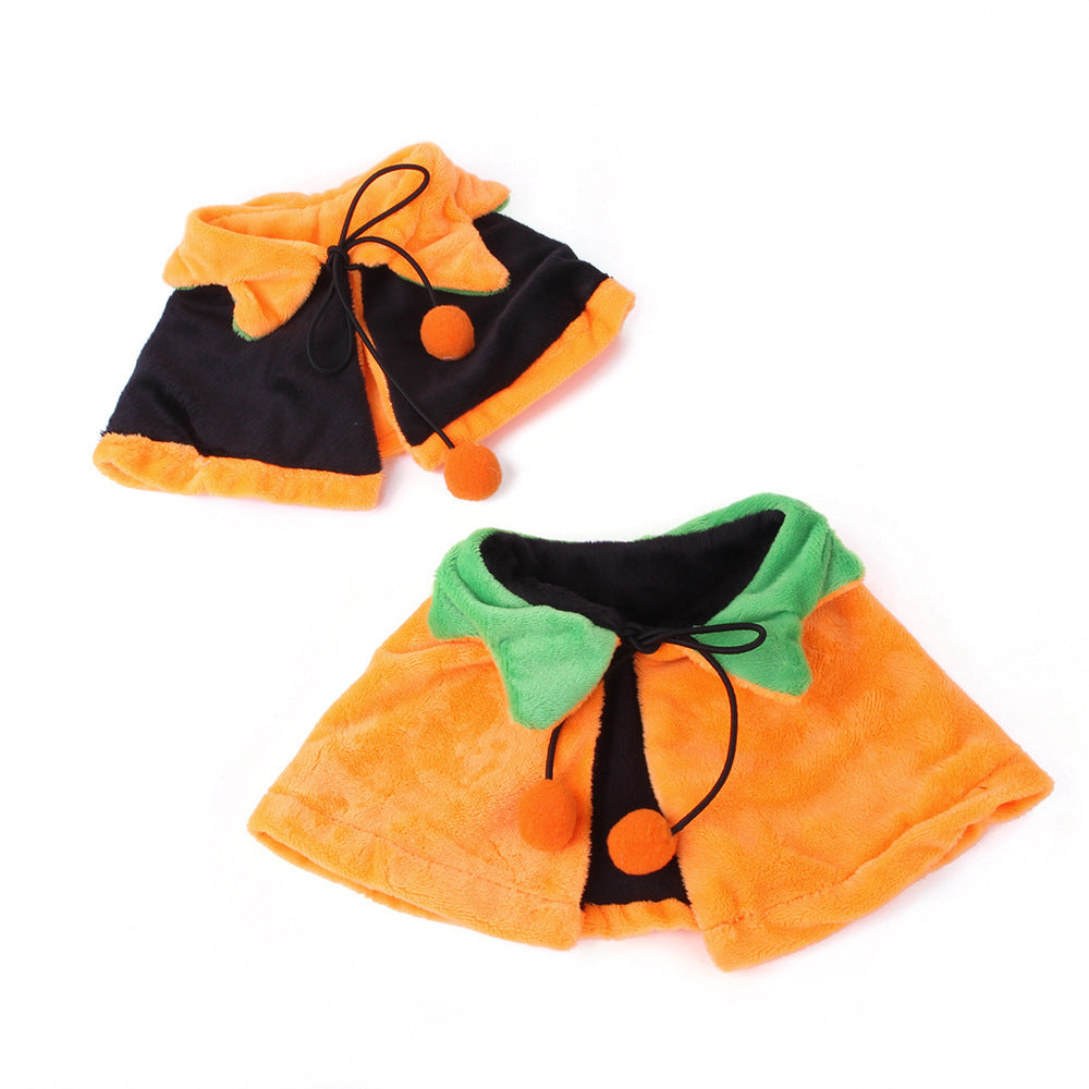 Cute Halloween Pumpkin Double-Sided Dog & Cat Cloak or Suit - A Trust Market