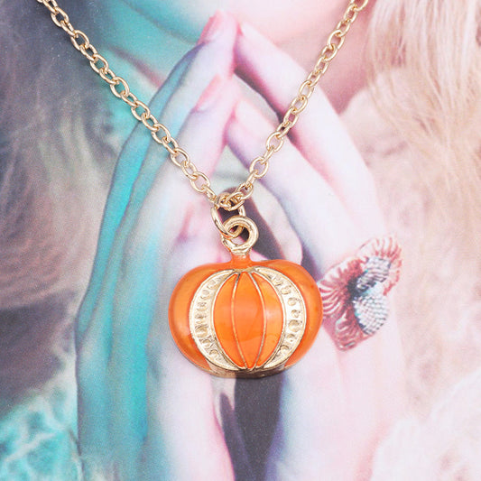 Cute Pumpkin Necklace - A Trust Market