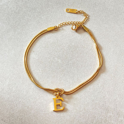 Wonderful A-Z Love Knot Bracelets For Couple