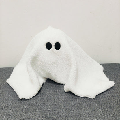 New Gus The Ghost With Pumpkin Pillow for Halloween Decoration - A Trust Market