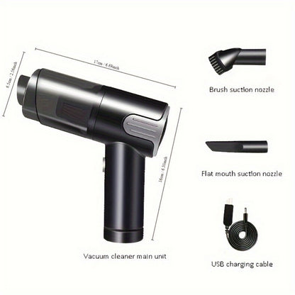 Portable Wireless Vacuum With Usb Charging