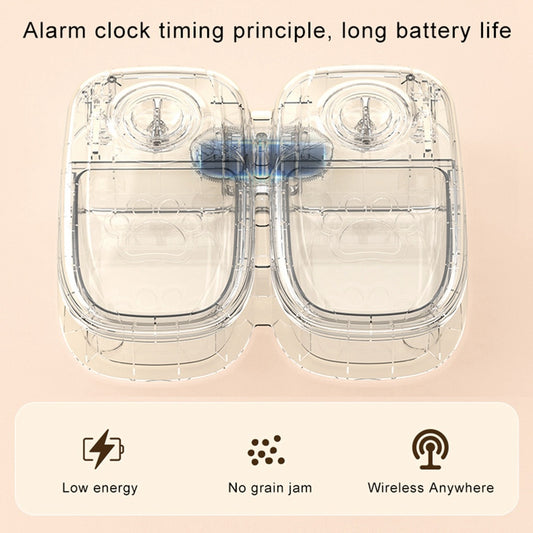 Automatic Pet Feeder Smart Food Dispenser For Cats Dogs Timer Stainless Steel Bowl Auto Dog Cat Pet Feeding Pets Supplies - A Trust Market