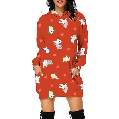 Beautiful Long Hoodie With Pockets Sweater - A Trust Market
