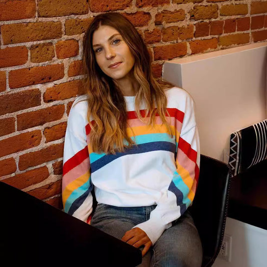 Beautiful Rainbow Pullover 🌈