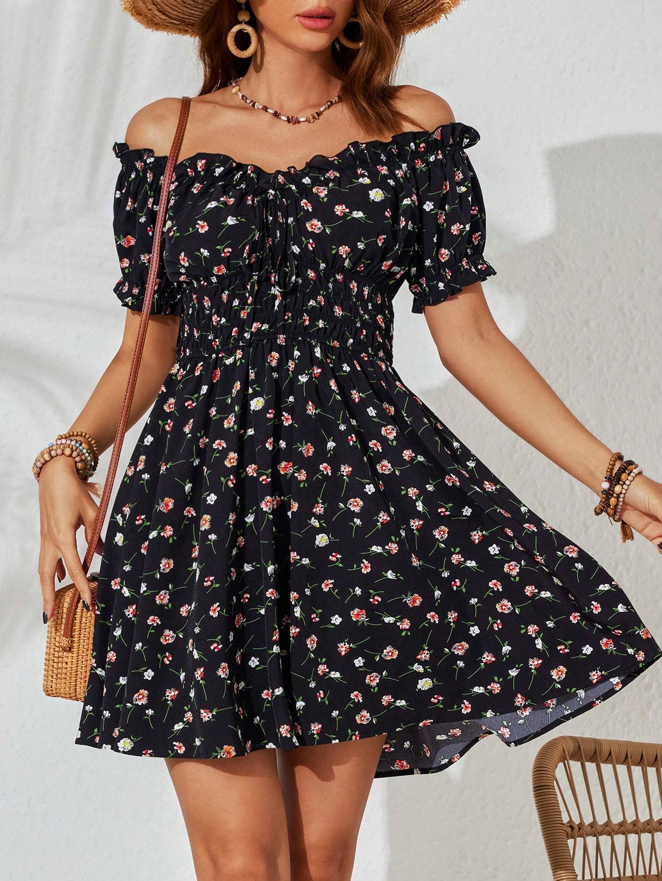 Fantastic Off Shoulder Beach Dress For Women